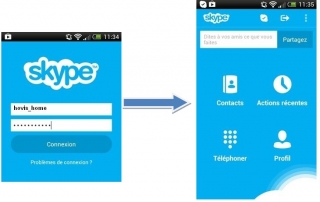 Skype - Aplicación para móvil