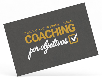 Diseño marca coaching por objetivos