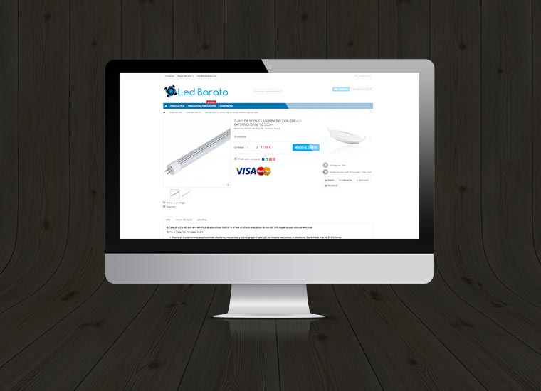Diseño web para tienda en Cantabria