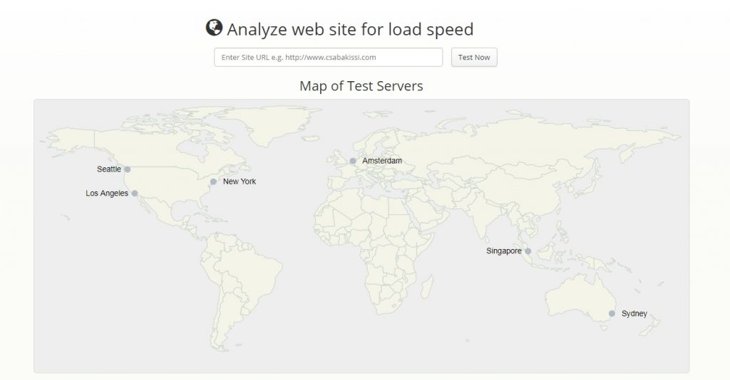 web performance test