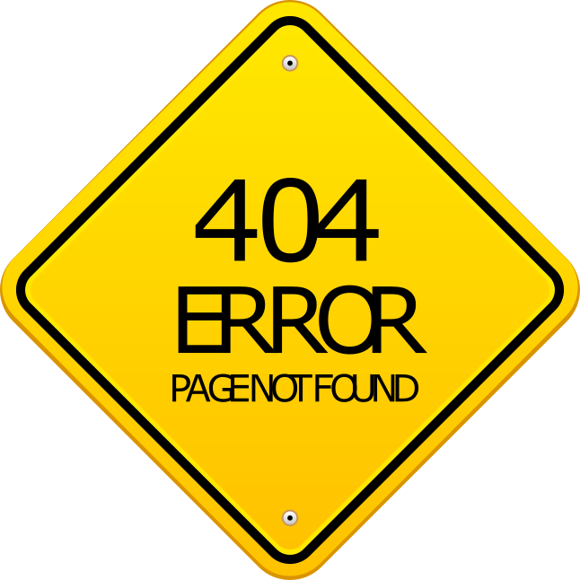 señal error 404