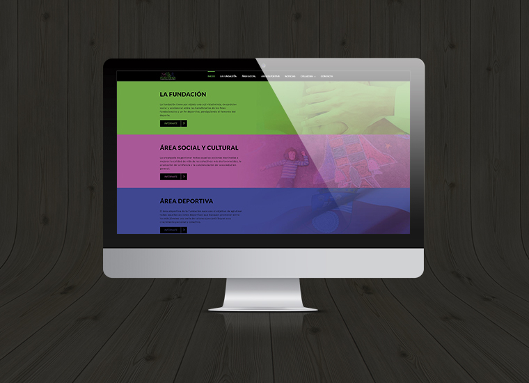 Diseño web adaptable para la Fundación Fusodeba